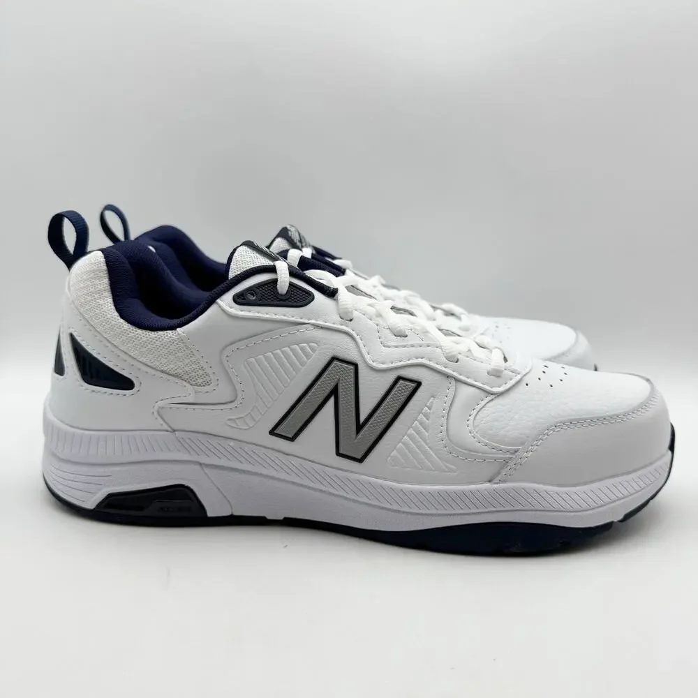 New Balance Mens 857v3 Athletic Shoes Size 7.5 XW 4E White Navy Blue NIB